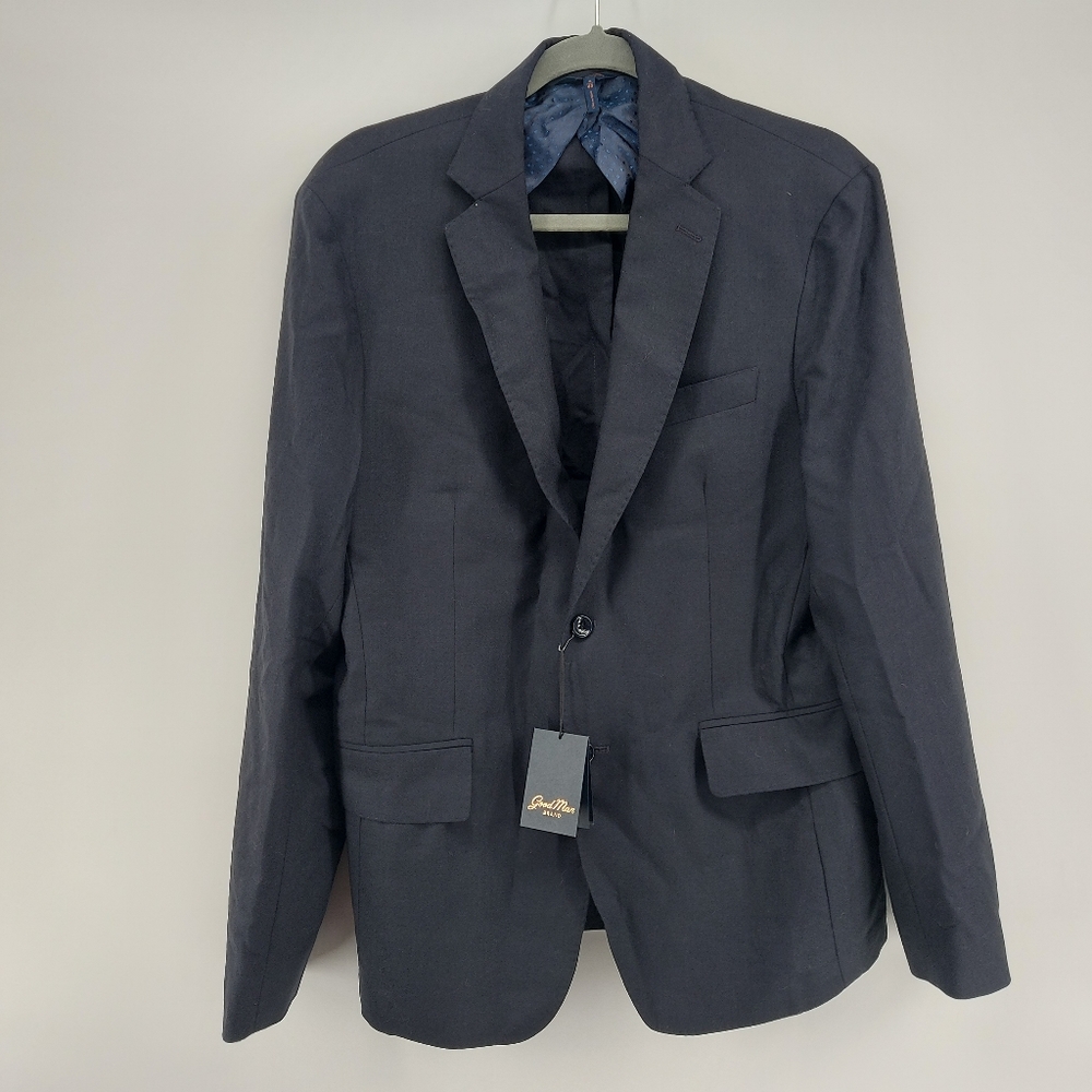 Goodman Wool Navy Blazer  Size 40